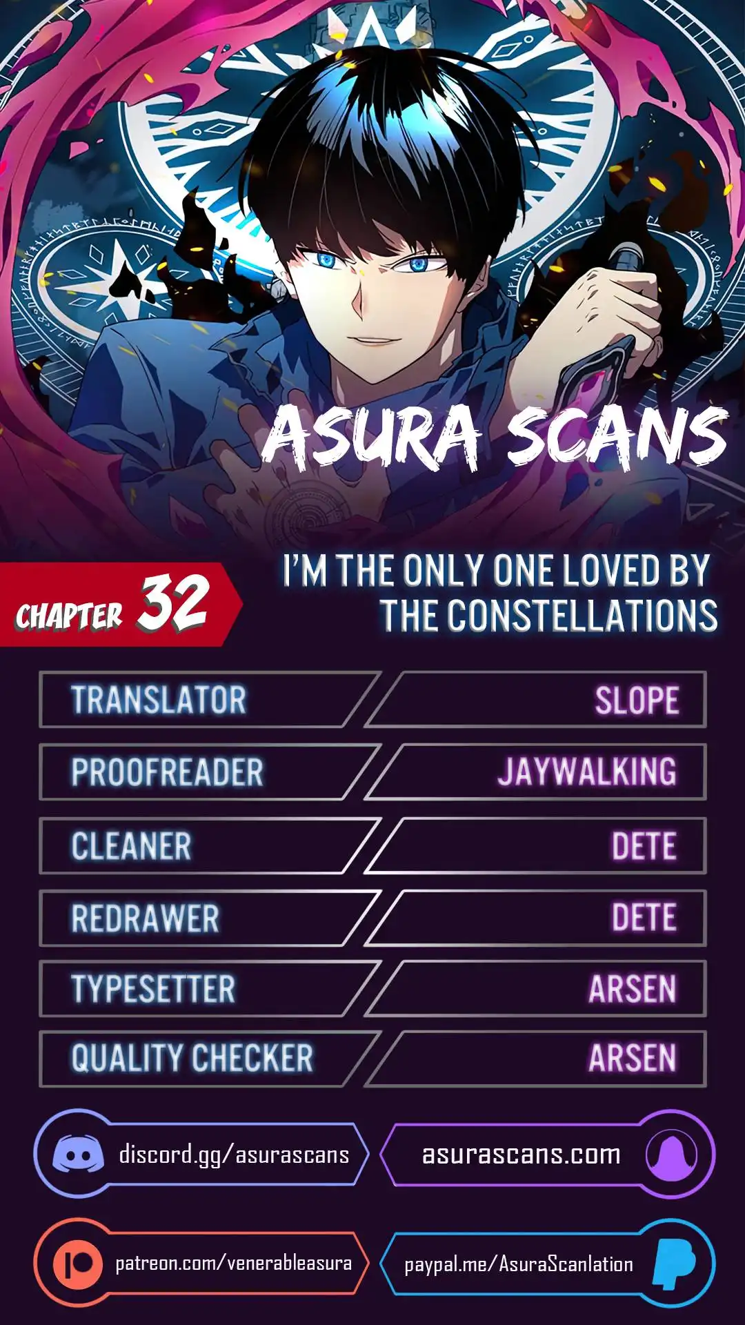 I'm the Only One Loved by the Constellations! Chapter 32 1